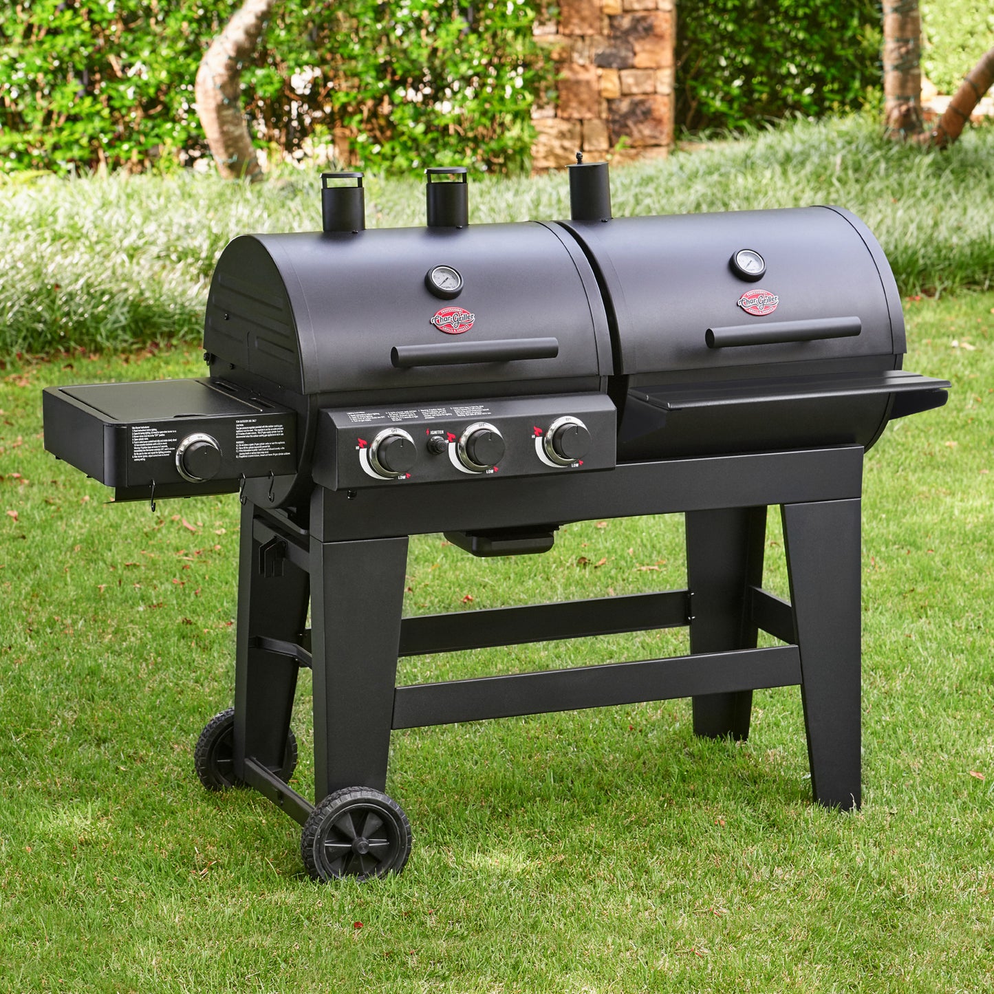 Chargriller Double Play - Gas & Charcoal