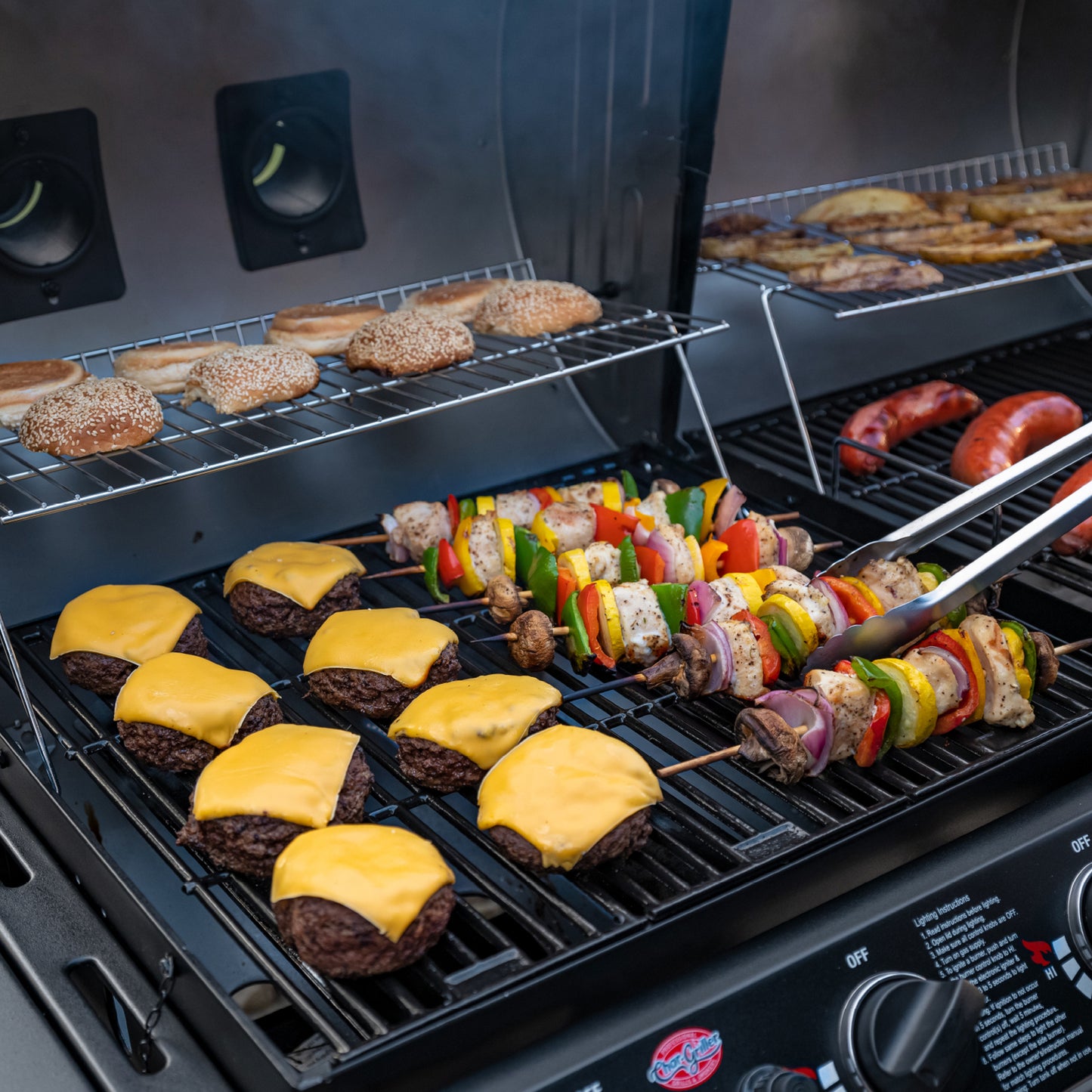 Chargriller Double Play - Gas & Charcoal