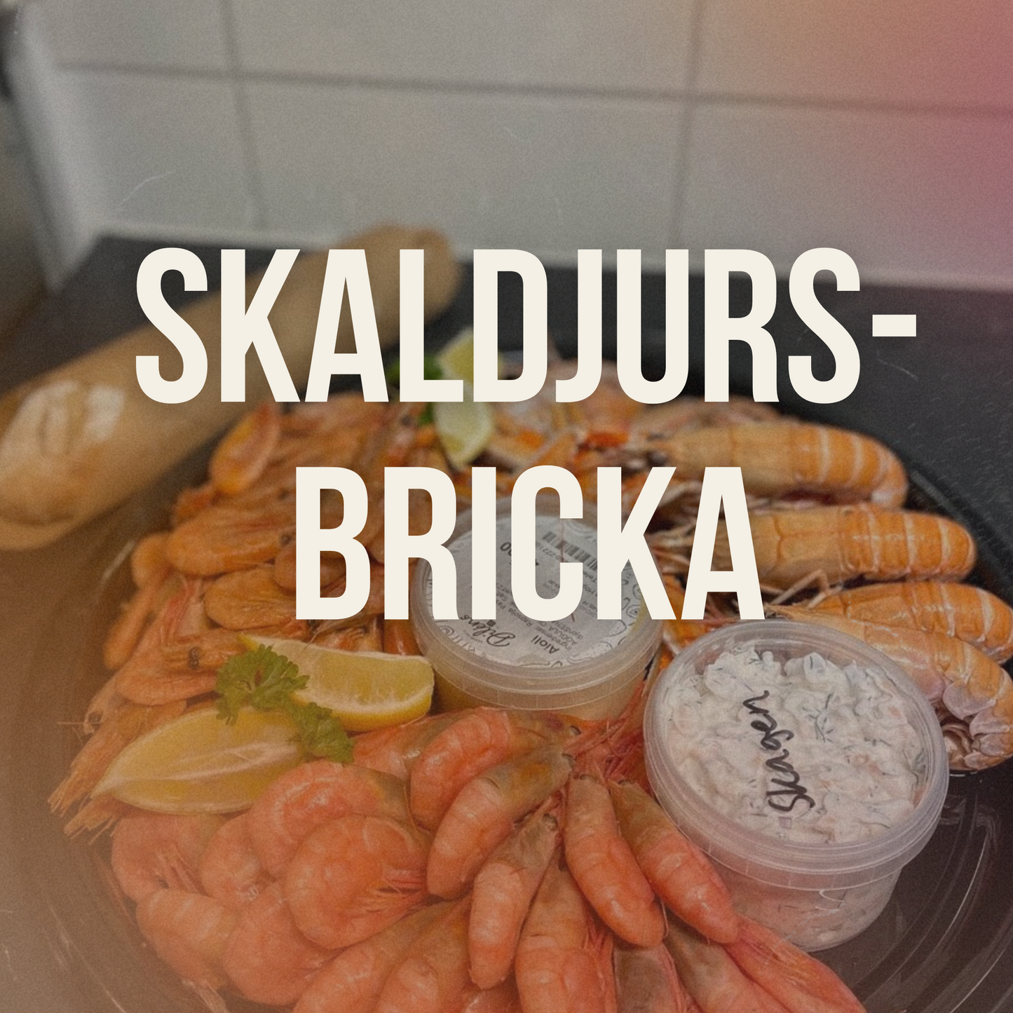 Skaldjursbricka 2 personer