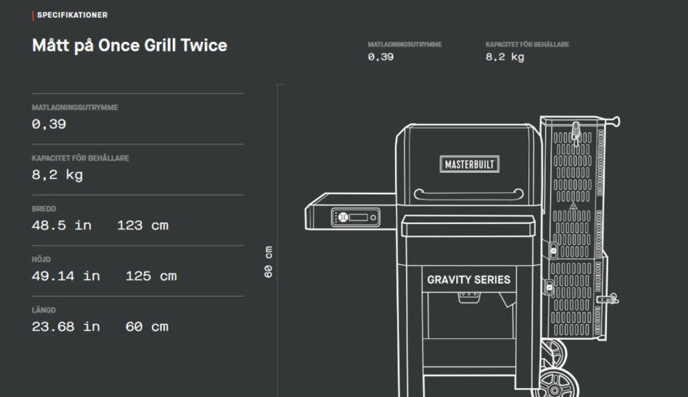 Masterbuilt Gravityfed 600