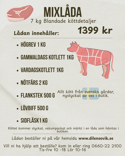 Mixlåda 7kg